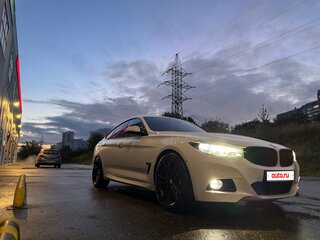2018 BMW 3 серии Gran Turismo 320d xDrive VI (F3x) Рестайлинг, белый, 3500000 рублей, вид 4