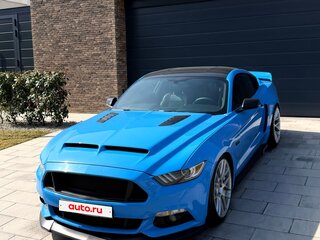 2017 Ford Mustang VI, голубой, 4200000 рублей, вид 3