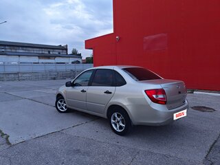 2013 Lada (ВАЗ) Granta I, бежевый, 429000 рублей, вид 5