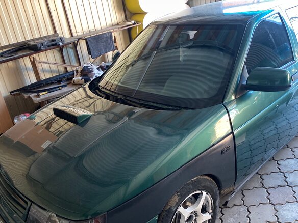 1999 Lada (ВАЗ) 2110, зелёный, 240000 рублей - вид 2