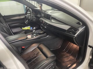 2018 BMW X6 40d II (F16), белый, 3800000 рублей, вид 5