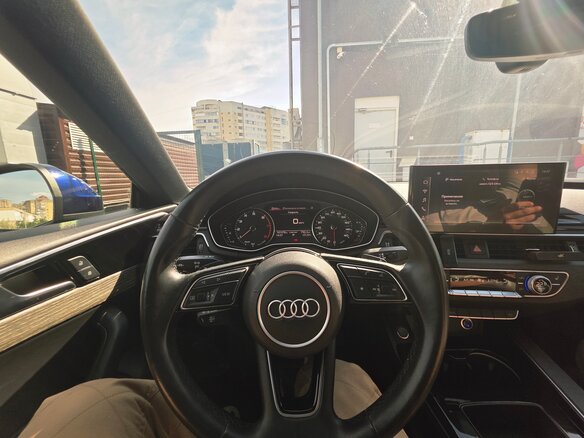 2021 Audi A5 Sportback 45 TFSI II (F5) Рестайлинг, синий, 3700000 рублей - вид 14