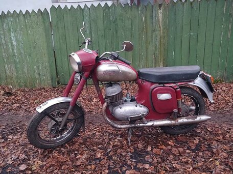 1965 Jawa 350/360, красный, 55000 рублей, вид 1
