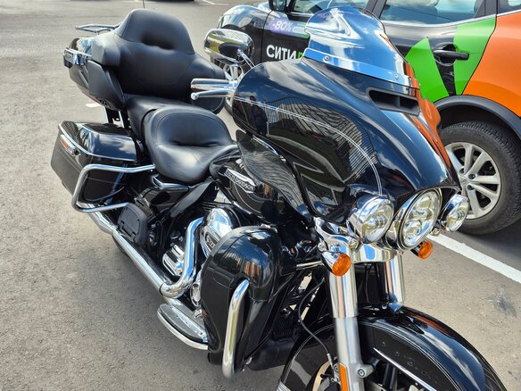 2014 Harley-Davidson Electra Glide, чёрный, 1425000 рублей - вид 12