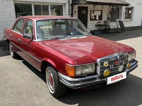 1978 Mercedes-Benz S-Класс 280 I (W116), красный, 1250000 рублей, вид 2