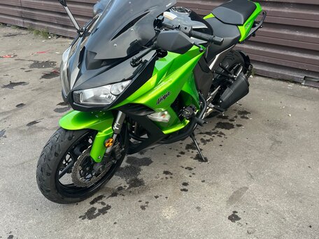 2014 Kawasaki Z 1000SX, зелёный, 707000 рублей, вид 1