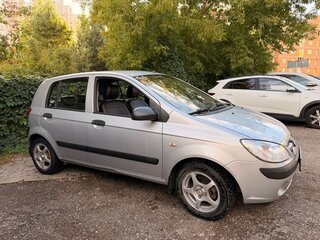 2008 Hyundai Getz I Рестайлинг, серебристый, 460000 рублей, вид 3