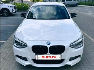 2013 BMW 1 серии 118i II (F20/F21), белый, 1299000 рублей, вид 2
