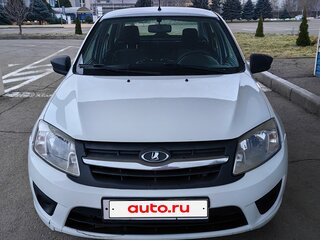 2018 Lada (ВАЗ) Granta I, белый, 550000 рублей, вид 2