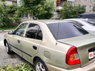2005 Hyundai Accent ТагАЗ II, бежевый, 160000 рублей, вид 2