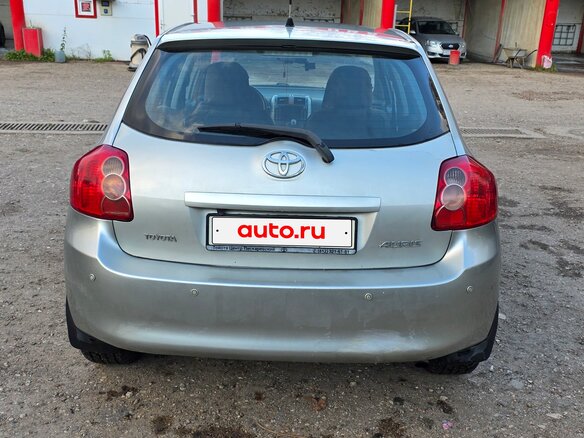 2008 Toyota Auris I, серебристый, 650000 рублей - вид 4