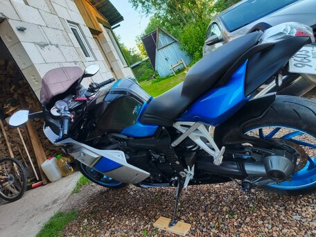 2008 BMW K 1200 S, синий, 550000 рублей, вид 4