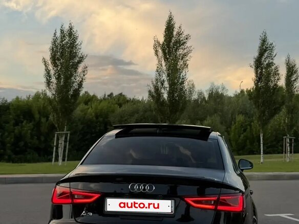 2014 Audi A3 III (8V), чёрный, 1450000 рублей - вид 6