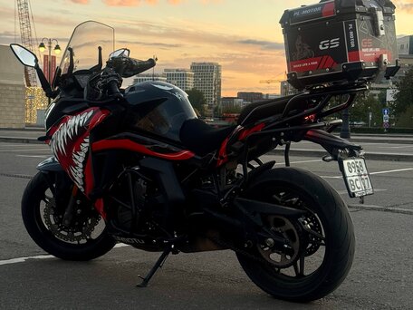 2022 CFMoto 650GT, чёрный, 580000 рублей, вид 2