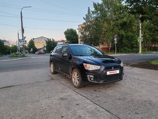 2012 Mitsubishi ASX I, чёрный, 730000 рублей, вид 2
