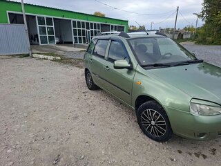 2011 Lada (ВАЗ) Kalina I, зелёный, 250000 рублей, вид 2