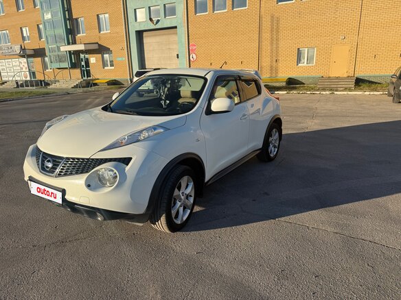 2012 Nissan Juke I, белый - вид 1