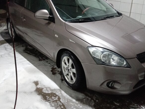 2008 Kia Ceed I, бежевый, 350000 рублей - вид 1