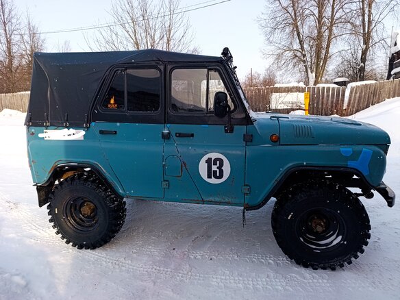 1996 УАЗ 31512, голубой, 330000 рублей - вид 5
