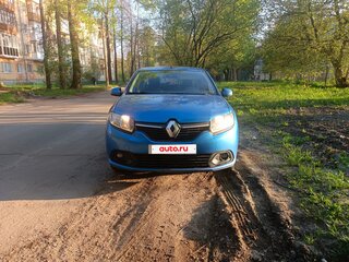 2016 Renault Logan II, синий, 620000 рублей, вид 1