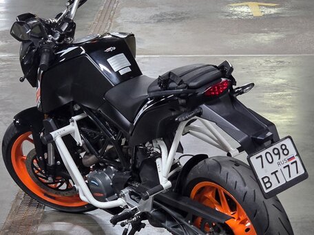 2021 KTM 200 Duke, чёрный, 320000 рублей, вид 5