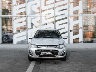 2014 Lada (ВАЗ) Kalina II, серебристый, 540000 рублей, вид 3