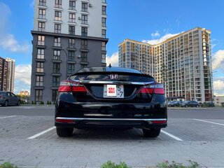 2016 Honda Accord IX Рестайлинг, чёрный, 1434437 рублей, вид 5