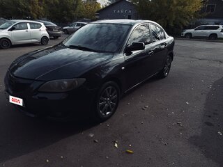 2006 Mazda 3 I (BK) Рестайлинг, чёрный, 430000 рублей, вид 1