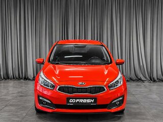 2016 Kia Ceed II Рестайлинг, красный, 1020000 рублей, вид 3