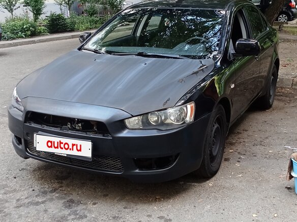 2008 Mitsubishi Lancer X, чёрный, 440000 рублей