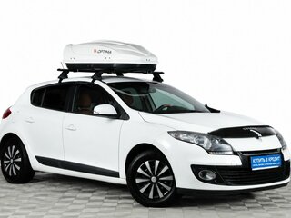 2014 Renault Megane III Рестайлинг, белый, 879000 рублей, вид 1