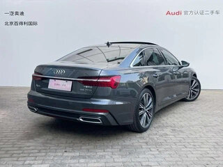 2022 Audi A6 55 TFSI e Long V (C8) Рестайлинг, серебристый, 6500000 рублей, вид 2
