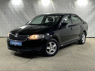 2017 Skoda Rapid I Рестайлинг, чёрный, 1170000 рублей, вид 1