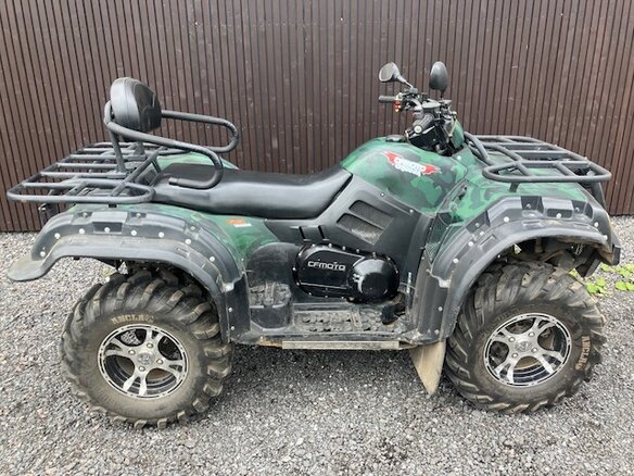 2013 CFMoto CF500-2А, зелёный - вид 5