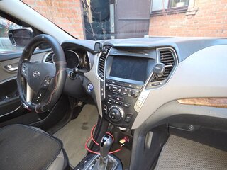 2017 Hyundai Santa Fe III Рестайлинг, белый, 2200000 рублей, вид 3