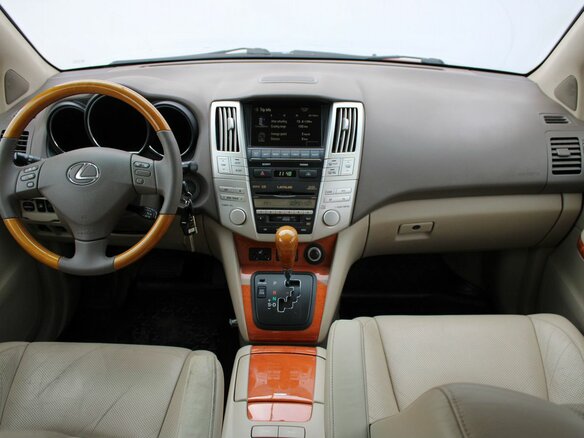 2008 Lexus RX 350 II Рестайлинг, красный, 1319000 рублей - вид 9