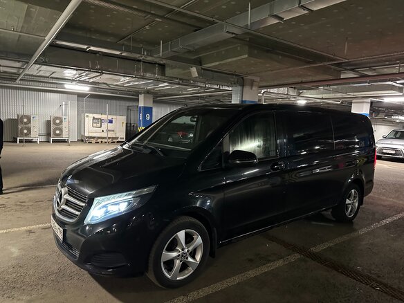 2018 Mercedes-Benz V-Класс Long 200 d длинный III (W447), чёрный, 4149000 рублей