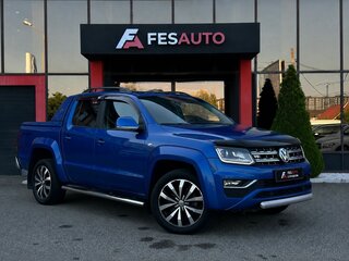 2017 Volkswagen Amarok I Рестайлинг, синий, 2878000 рублей, вид 2