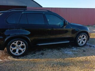 2009 BMW X5 30d II (E70), чёрный, 1700000 рублей, вид 3