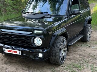 2019 Lada (ВАЗ) 2121 (4x4) Urban I Рестайлинг (2020), чёрный, 750000 рублей, вид 2