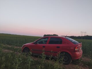 1998 Opel Astra F, красный, 180000 рублей, вид 4