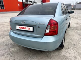 2007 Hyundai Verna II, голубой, 565000 рублей, вид 2