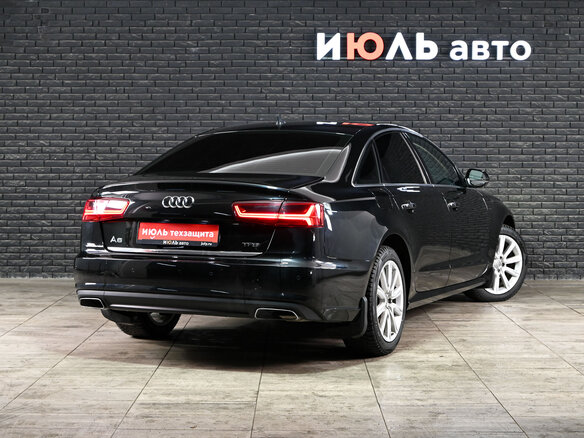 2016 Audi A6 IV (C7) Рестайлинг, чёрный, 2400000 рублей - вид 4