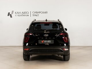 2021 Hyundai Creta II, чёрный, 1939600 рублей, вид 4