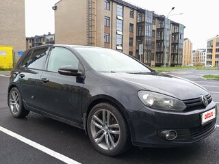2012 Volkswagen Golf VI, чёрный, 550000 рублей, вид 2
