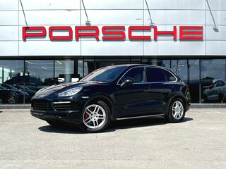 2011 Porsche Cayenne Turbo II (958), чёрный, 1900000 рублей, вид 1