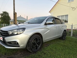 2018 Lada (ВАЗ) Vesta SW I, серебристый, 850000 рублей, вид 1