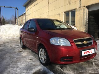 2009 Chevrolet Aveo I Рестайлинг, красный, 750000 рублей, вид 4