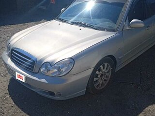 2009 Hyundai Sonata ТагАЗ IV (EF) Рестайлинг, серебристый, 650000 рублей, вид 1