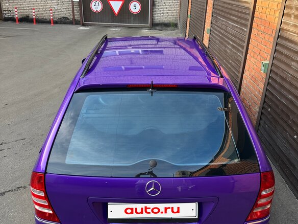 2001 Mercedes-Benz C-Класс AMG 32 AMG II (W203), фиолетовый, 2100000 рублей - вид 5